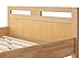Produktbild Erst-Holz® Massivholz Seniorenbett Buche Natur 120x200 Einzelbett Hohes Bett mit Rollrost 60.74-12