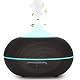 Aroma Diffuser WD&CD Luftbefeuchter 300ml Dunkelbraun Ultraschall