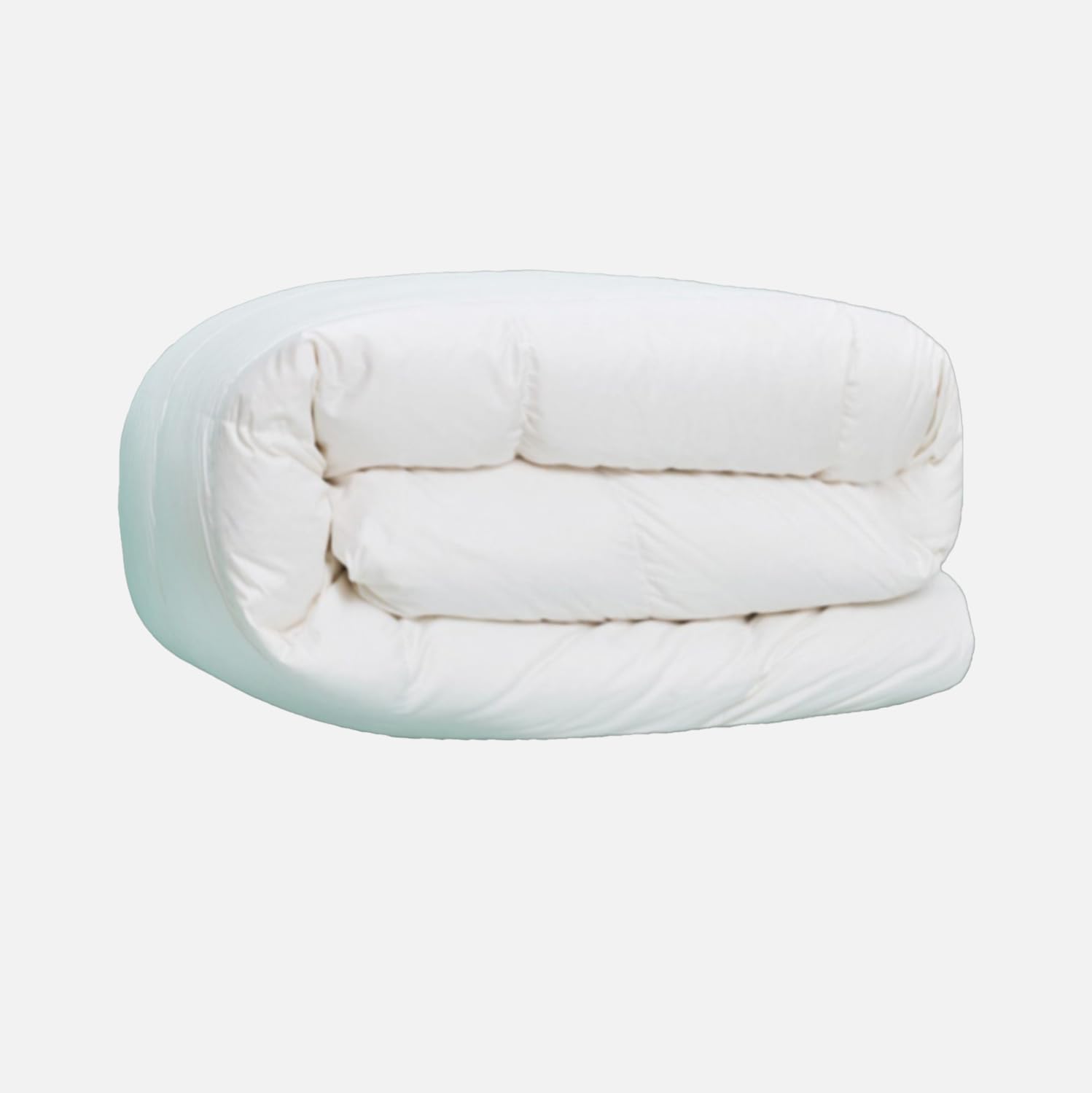 Manufactured in Canada Highland Feather All Season Hungarian White Goose Down Comforter Duvet Insert 850 Super Fill Power Fluffy 700 Thread Count Duvet Luxurious Ultra-Soft Cotton Light Breathable