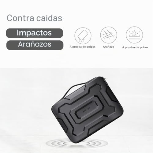 Estuche transporte premium de EVA para MacBook Pro 16 negro 2