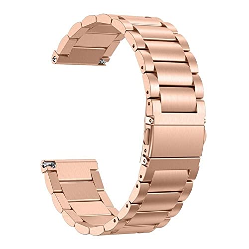 Sangle de 20 mm 22 mm en acier inoxydable premium pour elle et lui