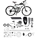 Kit de Motor de Bicicleta, Motor de 2 Tiempos de 80 cc, Motor para Bicicleta 44 Dientes, Bici Kit Motor Capacidad de Carga de 180 kg, 2 Hub, Bici Motorizada con Carburador, Refrigeración por Aire