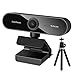 Produktbild QI-EU Webcam mit Mikrofon,1080p Full HD Webcam mit Stativ,USB WebKamera Streaming Facecam Plug & Play für Desktop/Laptop Videochat, Aufnahme,Konferenz,Skype,kompatibel mit Windows, Mac und Android