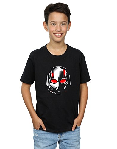 Marvel Boys Ant-Man and The Wasp Scott Mask T-Shirt Black 5-6 Years