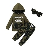 ♥ El paquete incluye: 1 * Sudadera con capucha de manga larga para bebé + 1 * Pantalones largos de camuflaje. Si tiene alguna pregunta, comuníquese con nosotros sin dudarlo.