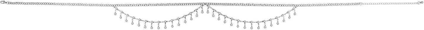 Aheli MultiLayer Body Chain Summer Beach Belly Chain Kamarbandh Waist Chain Dress Belt Jewellery Gift for Women