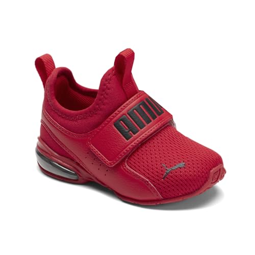 PUMA Toddler Boys Axelion Slip On Sneakers Shoes Casual - Red2