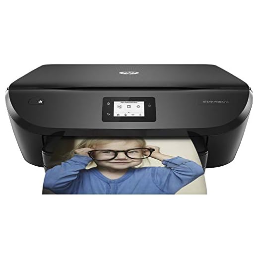 HP ENVY Photo 6255 Wireless All-in-One Color Printer, Works with Alexa (K7G18A)
