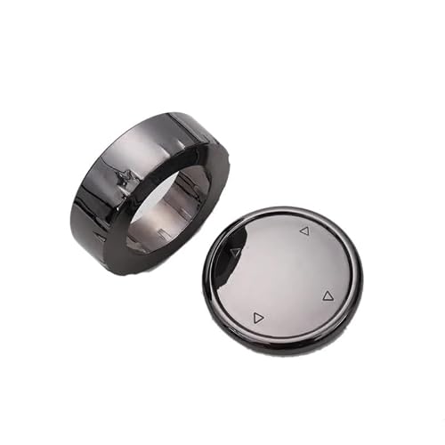 for IDrive Car Multimedia Button Cover Trim Knob Sticker Compatible with BMW F10 F18 F07 F20 F21 F06 F12 F30 F01 F02 F25
