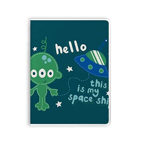 Carnet Hello Alien à couverture souple pour notes et croquis