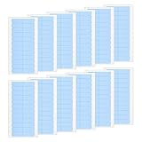 144 Pcs Hair Extension Tapes, Double Sided Hair Tapes for Extensions, Tape Hair Extensions Replacement, Tape Extensions Hair Tape, Tape-In Extension Retape for Wigs, Hairpieces, 4 x 0.8cm