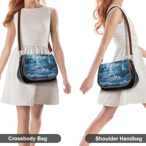 Sac à bandoulière imperméable pour le bureau et sorties - 4
