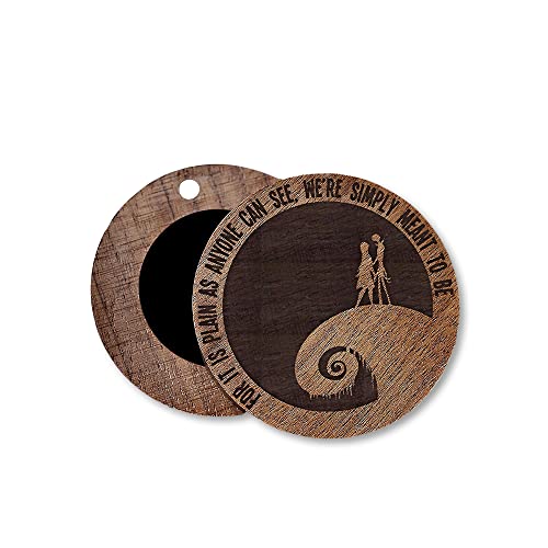 Jack and Sally Engraved Proposal Box, Jack...