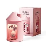 Miffy Cool Mist Humidifier for Bedroom, Ultrasonic Quiet Humidifier with Night Light, 450 ML Double Spray Humidifier for Nursery, Office Indoor Plants (Pink),Compatible with Miffy
