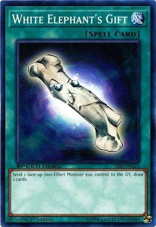 Yu-Gi-Oh! - Regalo de elefante blanco - SS03-ENA22 - Común - 1ª Edición - Barajas de inicio de duelo de velocidad - Ultimate Predators