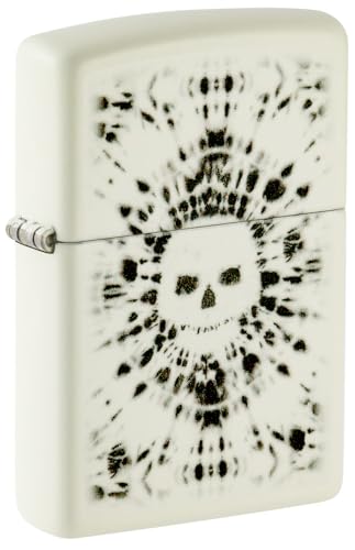 Image of Zippo Glowing Skull Design Glow in the Dark Pocket Lighter