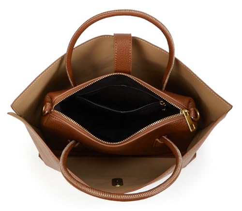 Bolso Tote de cuero vegano para mujer estilo Y2K vintage miniatura 4