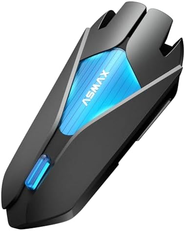 Z1 Motorcycle Bluetooth Headset, 10 Riders Mesh Helmet Communicat...