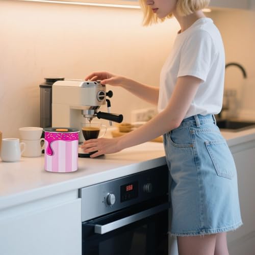 Envase de acero inoxidable para café 30 oz rosado miniatura 7