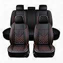 Chifeng Universale Gepolsterte Kunstleder-Auto-Sitzbezüge für 5 Sitze Atmungsaktiv, Autozubehör für Toyota Avensis Camry Corolla Highlander Hilux Land Cruiser Prius RAV 4 Urban Cruiser Verso Chifeng Universale Gepolsterte Kunstleder-Auto-Sitzbezüge für 5 Sitze Atmungsaktiv, Autozubehör für Toyota Avensis Camry Corolla Highlander Hilux Land Cruiser Prius RAV 4 Urban Cruiser Verso