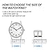 Watch Band Pins Kit -Watch Spring Bar Replacement-Bands Strap Removal Repair tool with 3 Extra Tips Pins & 32PCS Heavy Duty 316 Stainless Steel Watch Pin(18mm-24mm)