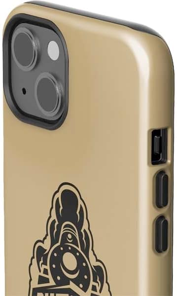 Skinit Impact Phone Case Compatible with iPhone 14 - Officially Licensed Purdue Gold Signature Logo Design