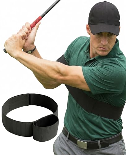 XdealCozyxc Slider Golf Training Aid Swing Sync Golf Trainer for Home Practice Sessions Driving Range Training