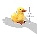 Folkmanis Mini Duckling Finger Puppet Plush, Yellow, 8
