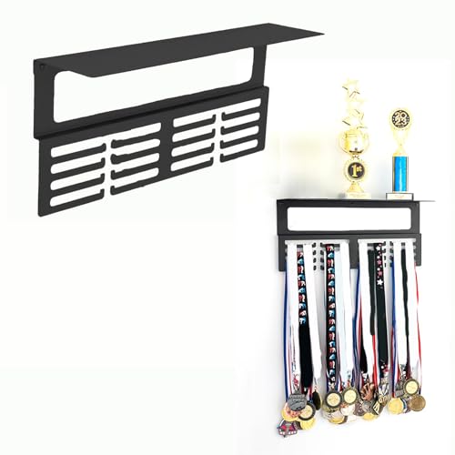 Colgador de medallas extensible que evita caídas de trofeos 3