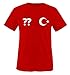 Produktbild Trikot - TÜR - WUNSCHDRUCK - Herren T-Shirt - Rot/Weiss Gr. S