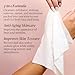 Nakery Makeup Remover Wipes for Face, 5-in-1 Infused Cleansing Towelettes, Gentle Exfoliating Wipe for Women, Eye Makeup Eraser for Sensitive Skin, Anti Aging Skincare, Hydrating Formula