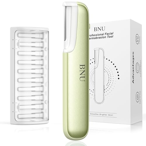 BNU Dermaplane Razor for Women, Face Razor for Women with 10 Repl...
