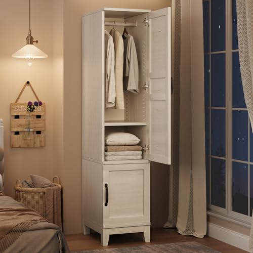 GarveeHome Armoire Wardrobe Closet with 2 Doors,72