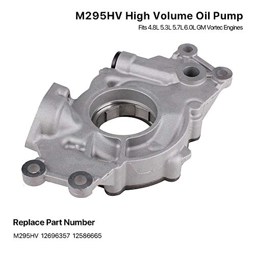 High Volume Oil Pump Replacement Compatible with 4.8L 5.3L 6.0L
