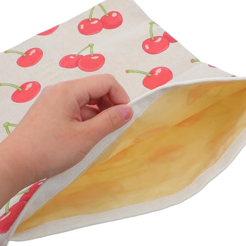 Bolsa para pan de cera de abejas desmontable que evita el pan duro en el frigorífico 4