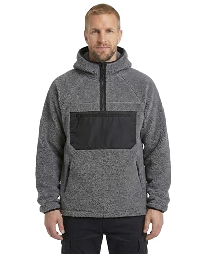 Brandit Teddyfleece Work Pullover 15Y, Color: anthracite, Size: XXL