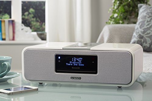Roberts BluTune 200 système audio DAB+ et CD blanc