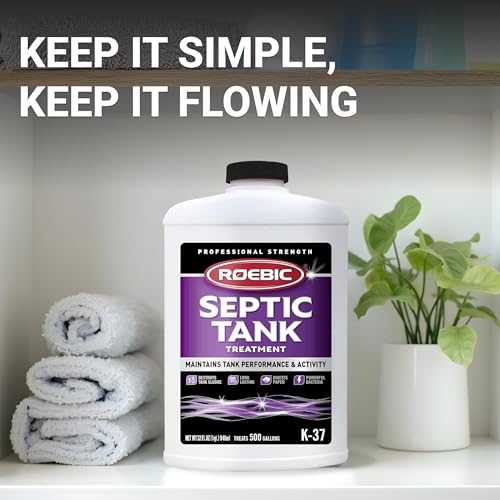 Roebic Laboratories, Inc. K-37-4-Q Septic Tank Treatment, 32-Ounce