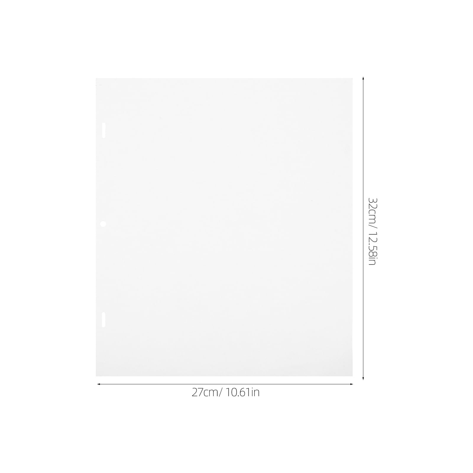 Carta da Animazione per Artisti 200 Pezzi Fogli Perforati | Lavori Manga e Animazione, Allineamento Preciso dei Fori, Formato 32x27cm