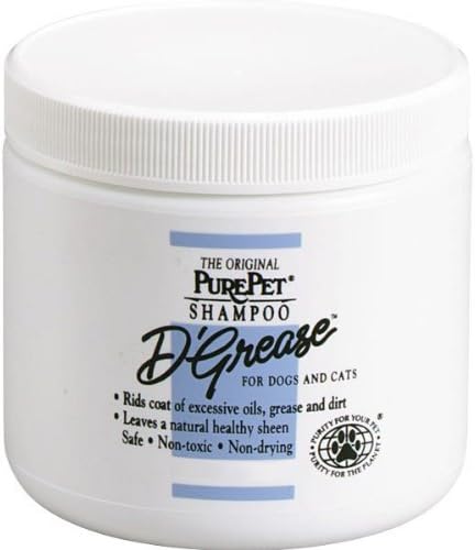 PUREPET D-Grease Dog and Cat Shampoo, 40-Ounce