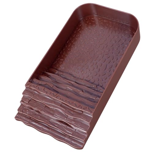 Reptile Water Dish Turtle Food Bowl Turtle Bath Amphibians Reptile Bathing Pool Tortoise Feeding Dish for Leopard Turtle