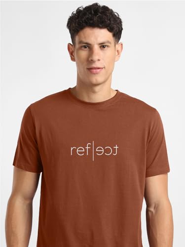 Image of Nobero Men's Regular Graphic Printed T-Shirt for Men | Soft Cotton | Classic Fit | Printed Casual Tshirt for Men