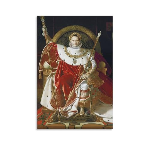 Affiche Napoléon Empereur par Ingres pour décoration murale moderne