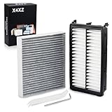 CA12816 97133-L1000 Engine & Cabin Air Filter for 22-25 Hyundai Santa Cruz Tucson, 2021-2025 Santa