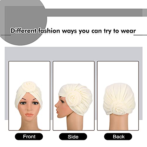 Image of SATINIOR 4 Pcs Head Wraps for Women