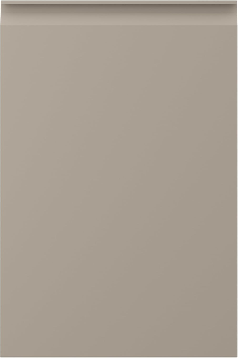UPPLÖV Door, matt dark beige, 40x60 cm