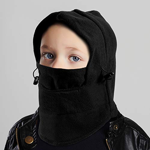 6 Pieces Kids Balaclava Hat Winter Windproof Double Warmer Fleece Ski Face Mask (Color Set 1) #TOP2