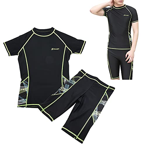 Roupa de Mergulho Masculina de Manga Curta, Roupa de Mergulho Masculina de Manga Curta para Mergulho