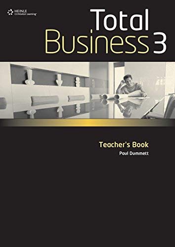 [Total Business Teacher Book Upper Int BrE] [Author: Dummett, Benn] [January, 2009]