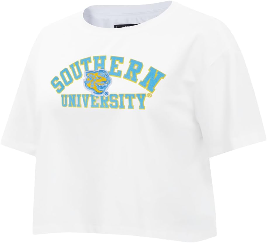 Womens College Classic Essentials Cotton Short Sleeve Boxy Tee - Image 3